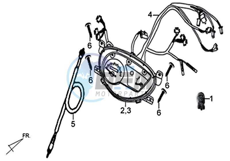 DASHBORD / TELLERKABEL / WIRING HARNESS