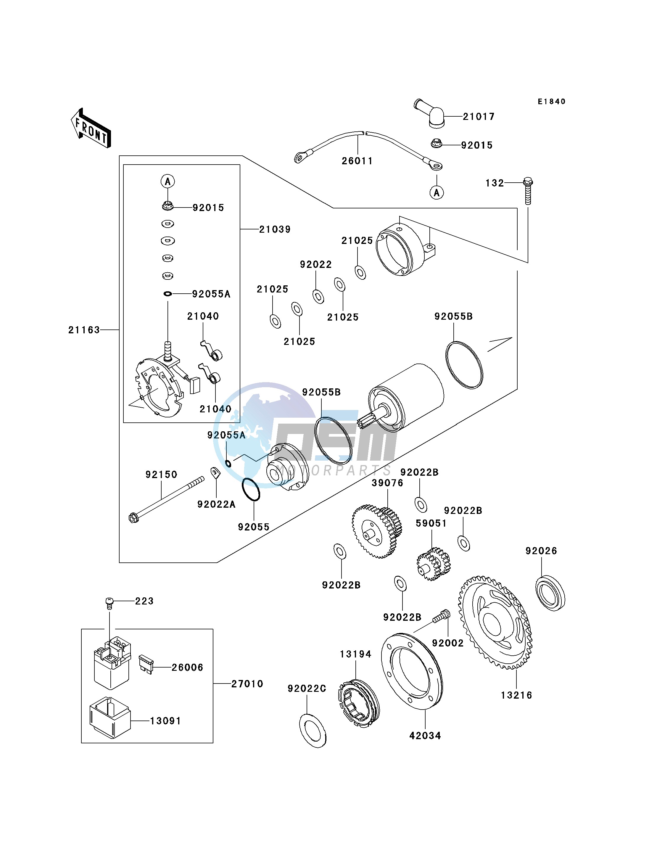 STARTER MOTOR