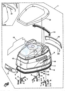 115C drawing FAIRING-UPPER