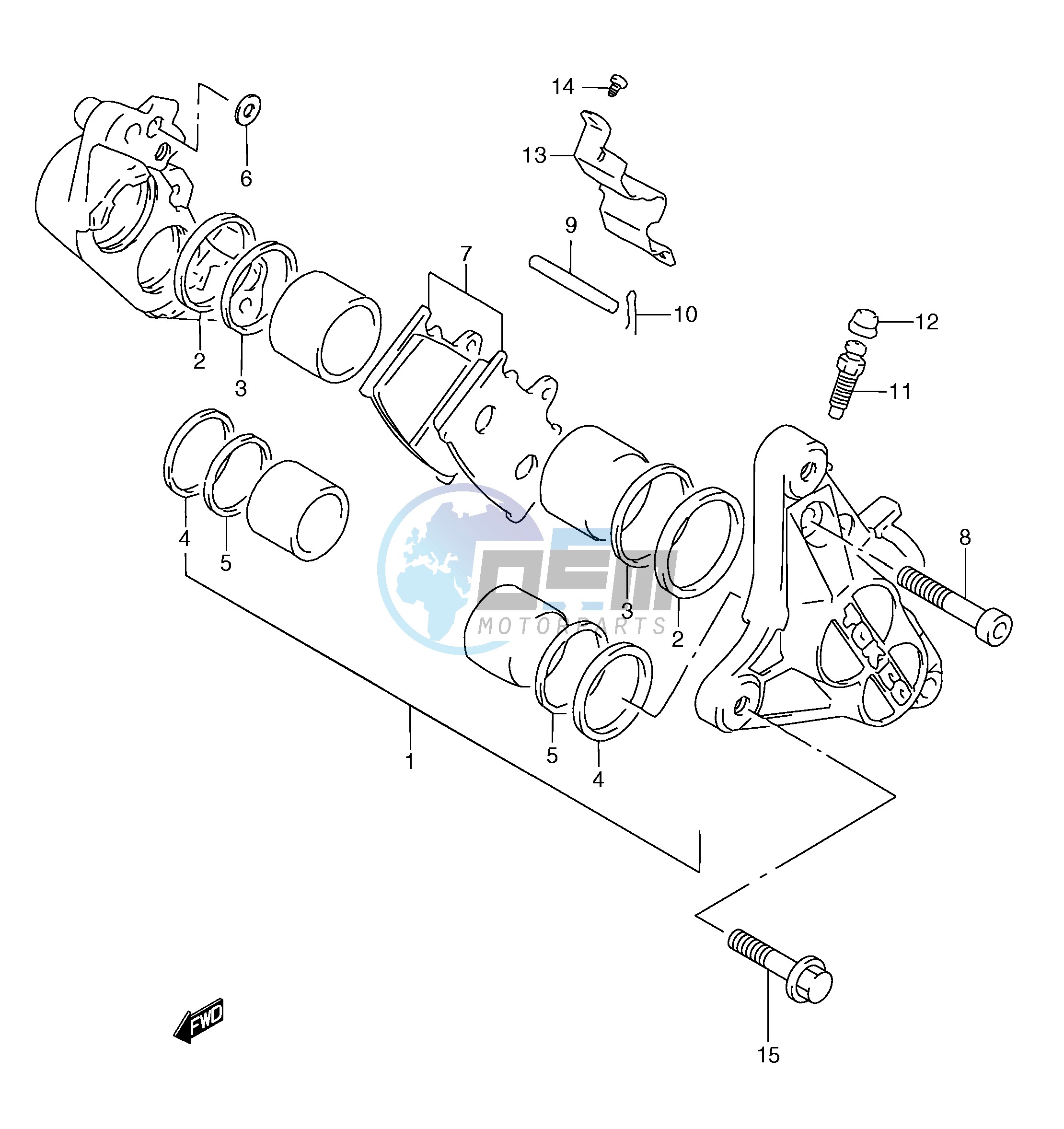 FRONT CALIPER