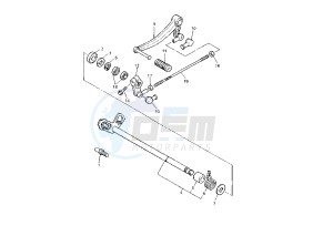 XJR 1300 drawing SHIFT SHAFT