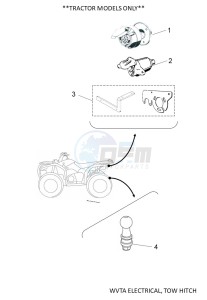 YFM450FWB KODIAK 450 (BJ5K) drawing WVTA ELECTRICAL, TOW HITCH