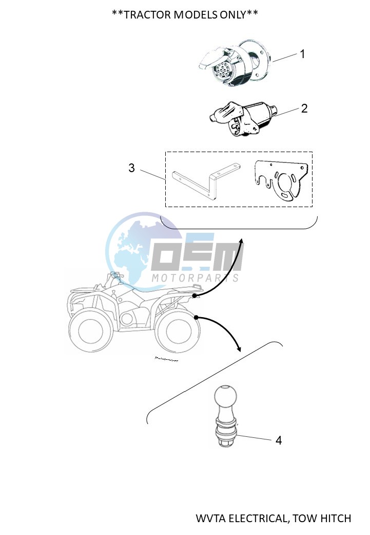 WVTA ELECTRICAL, TOW HITCH