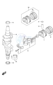 DF 50A drawing Crankshaft