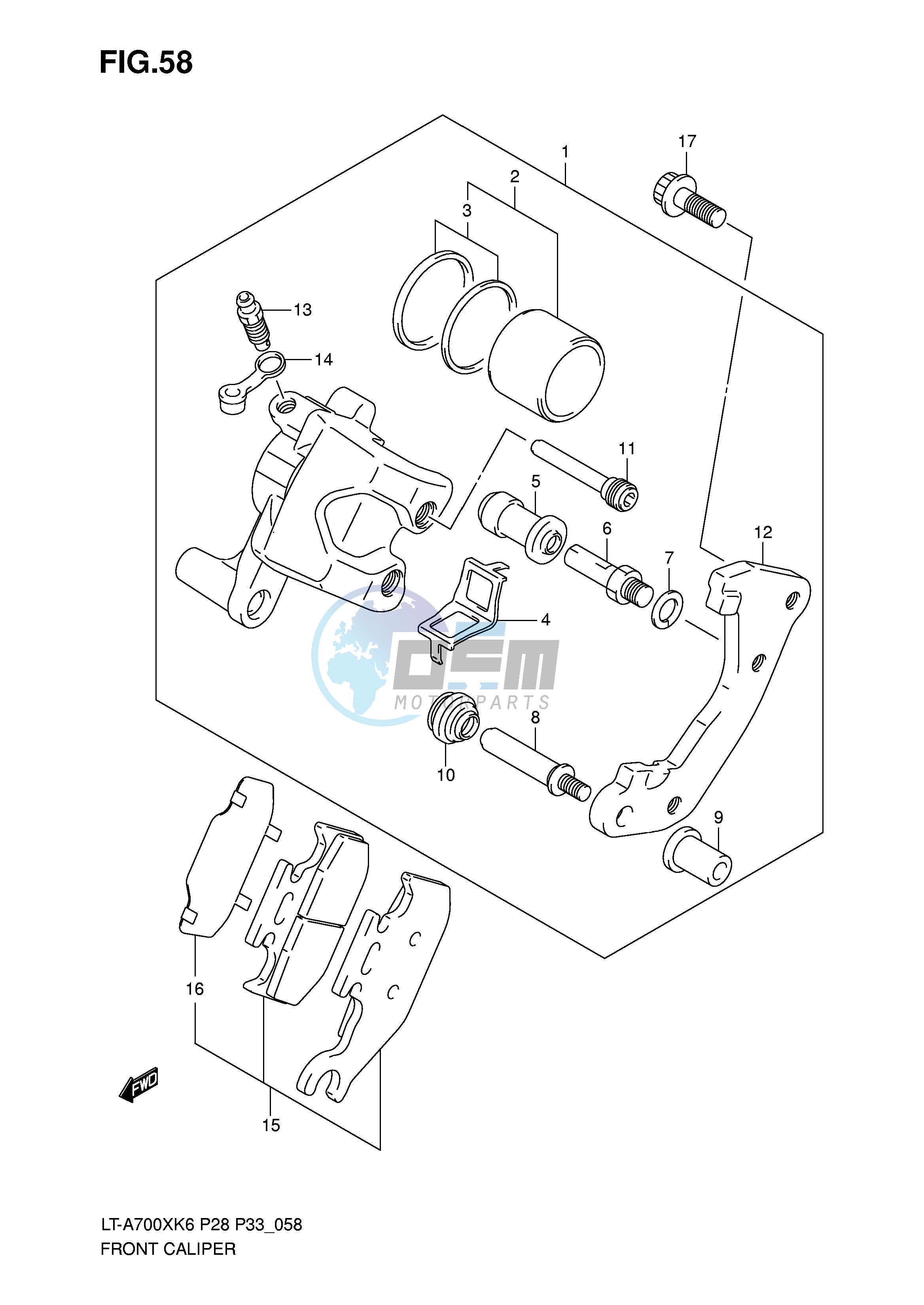 FRONT CALIPER