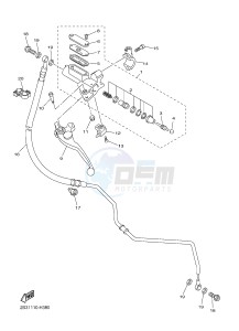 VMX17 VMAX17 1700 VMAX (2S3W) drawing FRONT MASTER CYLINDER 2