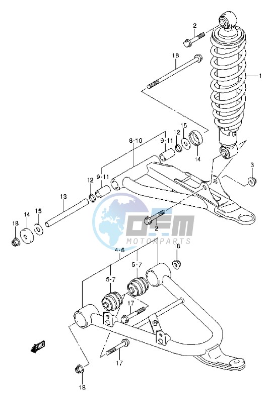 FRONT SUSPENSION ARM