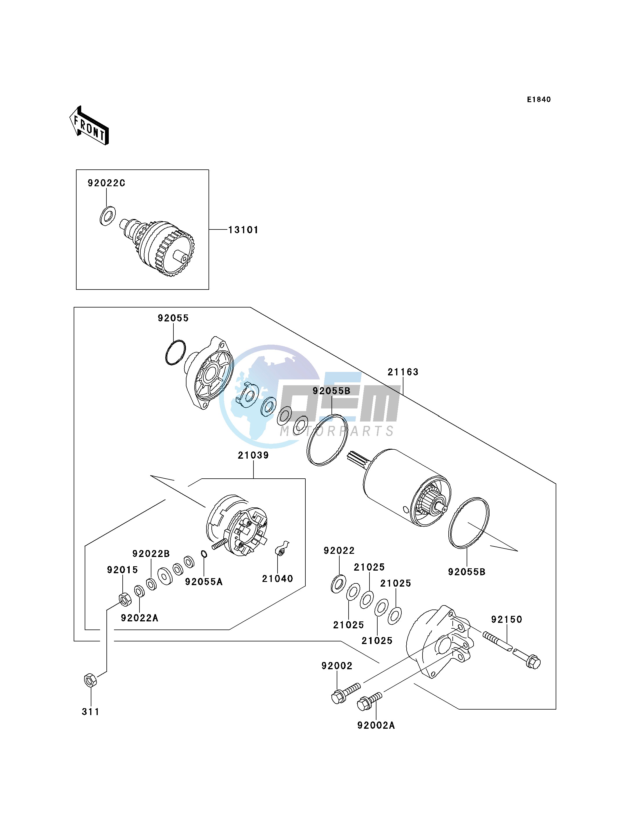 STARTER MOTOR