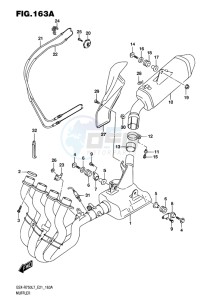 GSX-R750 EU drawing MUFFLER