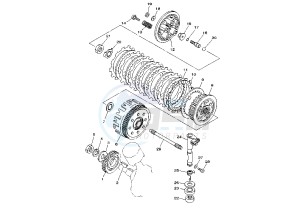 XVS DRAG STAR 650 drawing CLUTCH