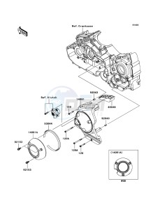 VN1700 CLASSIC VN1700E9F GB XX (EU ME A(FRICA) drawing Chain Cover