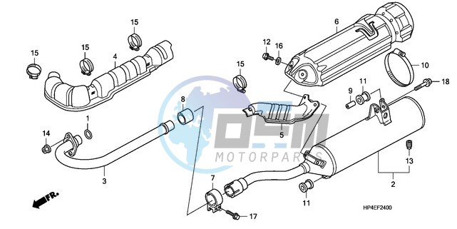 EXHAUST MUFFLER