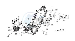 GTS 300i drawing FRAME