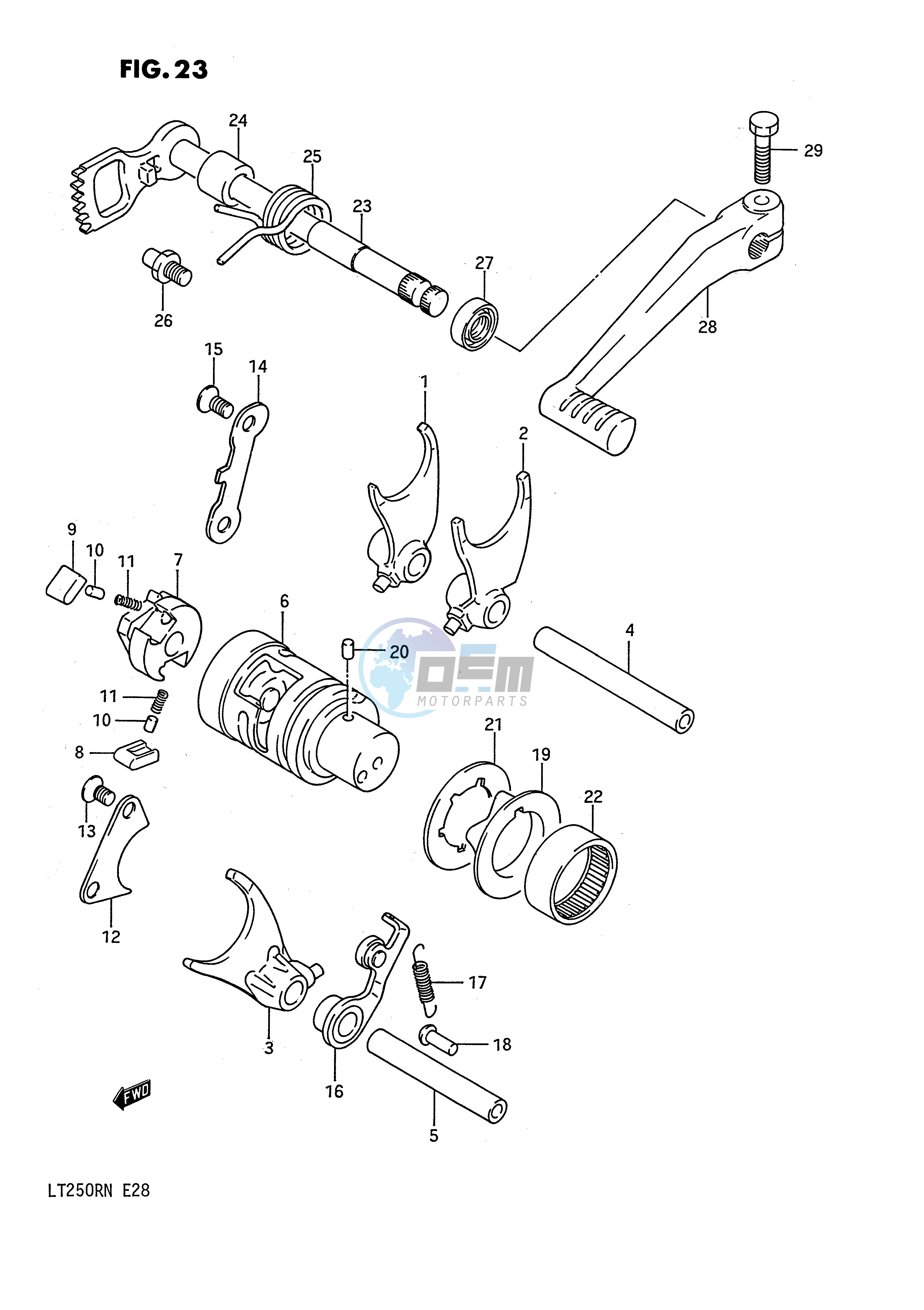 GEAR SHIFTING (MODEL F G)