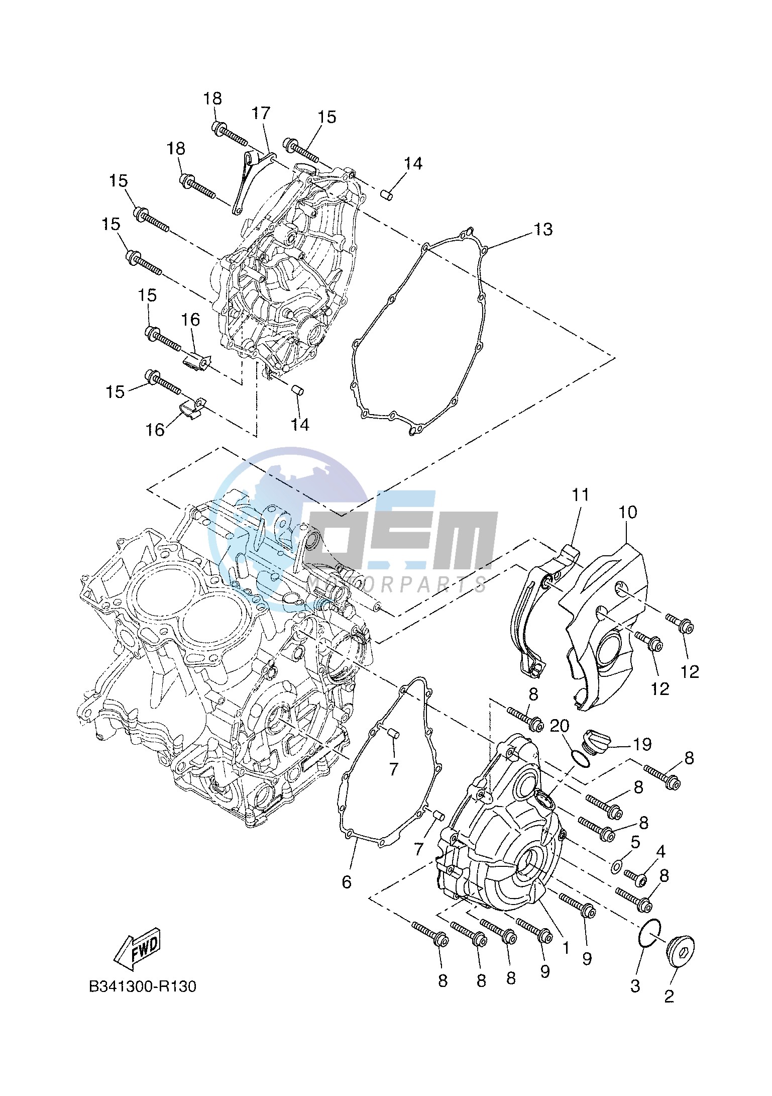 CRANKCASE COVER 1