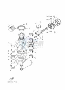 F115B drawing CRANKSHAFT--PISTON