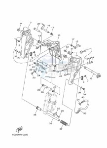 F50HETL drawing MOUNT-2