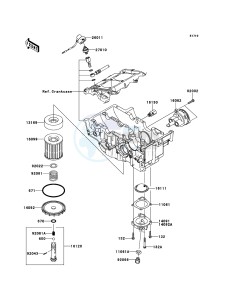 NINJA 250R EX250KCF GB XX (EU ME A(FRICA) drawing Oil Pump