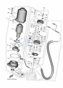 XF425NSA drawing TILT-SYSTEM-2