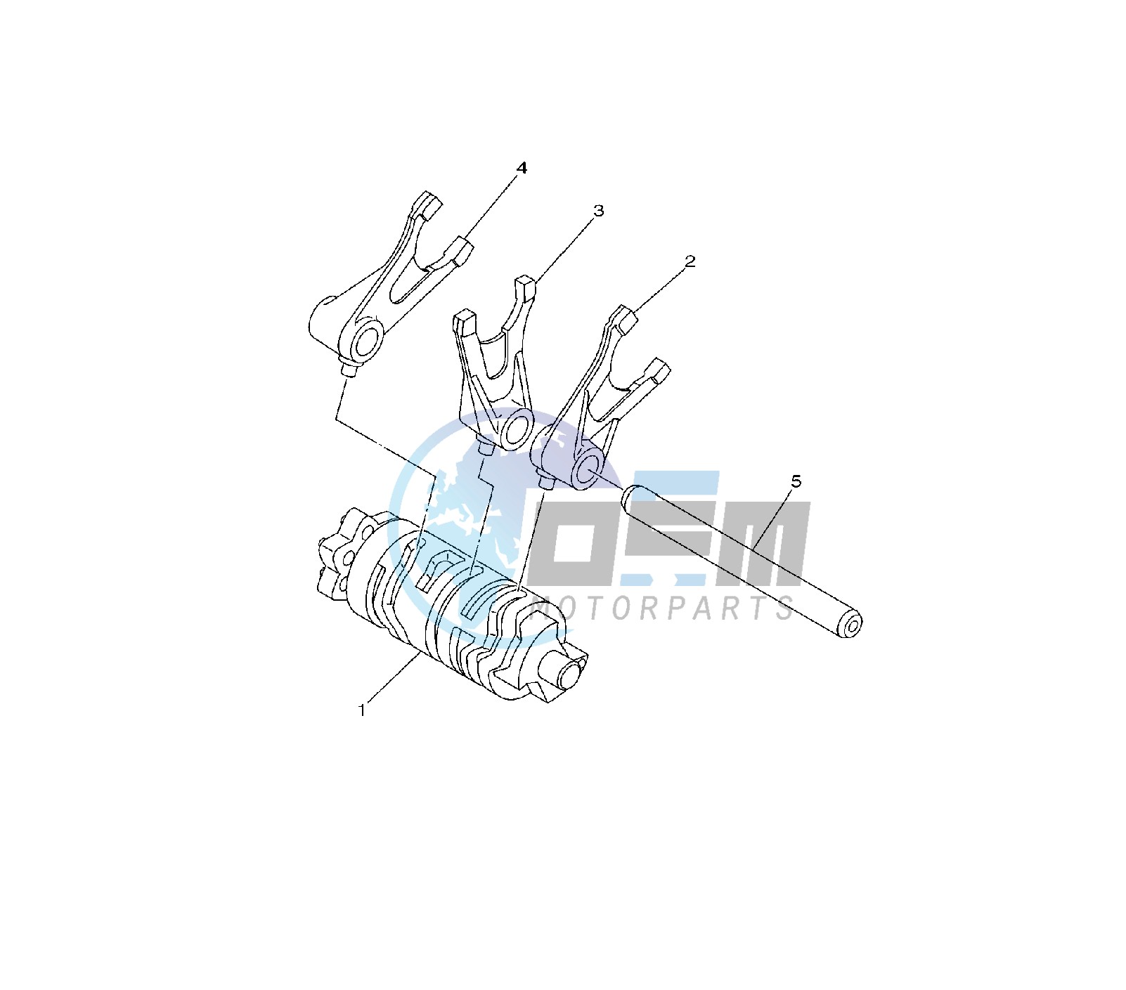 SHIFT CAM AND FORK