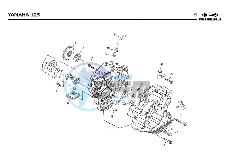 CRANKSHAFT CARTER  EURO2