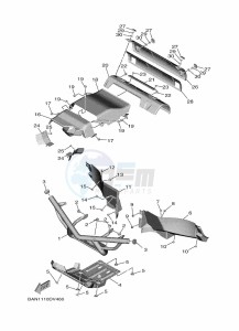 YXE850EN YX85EPAL (BAN6) drawing GUARD