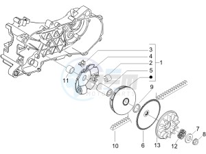 NRG 50 power Pure jet drawing Driving pulley