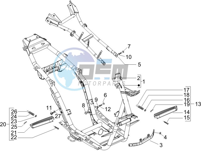 Frame bodywork