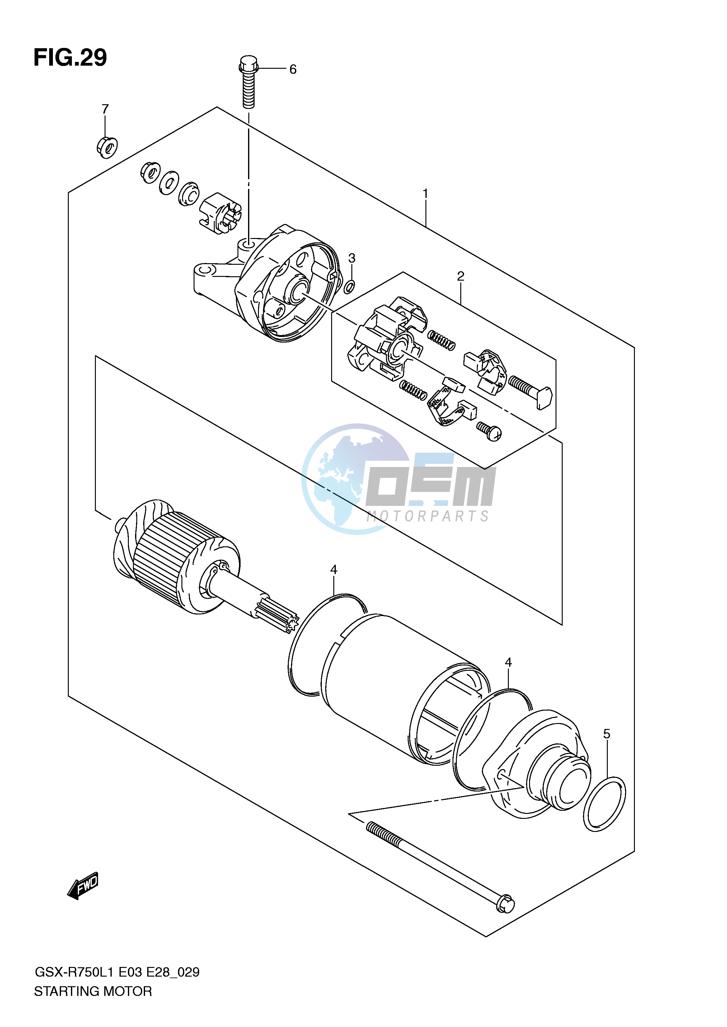 STARTING MOTOR