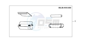 XL1000VA VARADERO drawing HANDLE POCKET DX