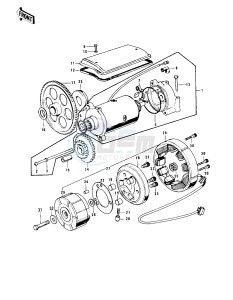 Z1 A [Z1-Z1A] 900 drawing GENERATOR_STARTER MOTOR