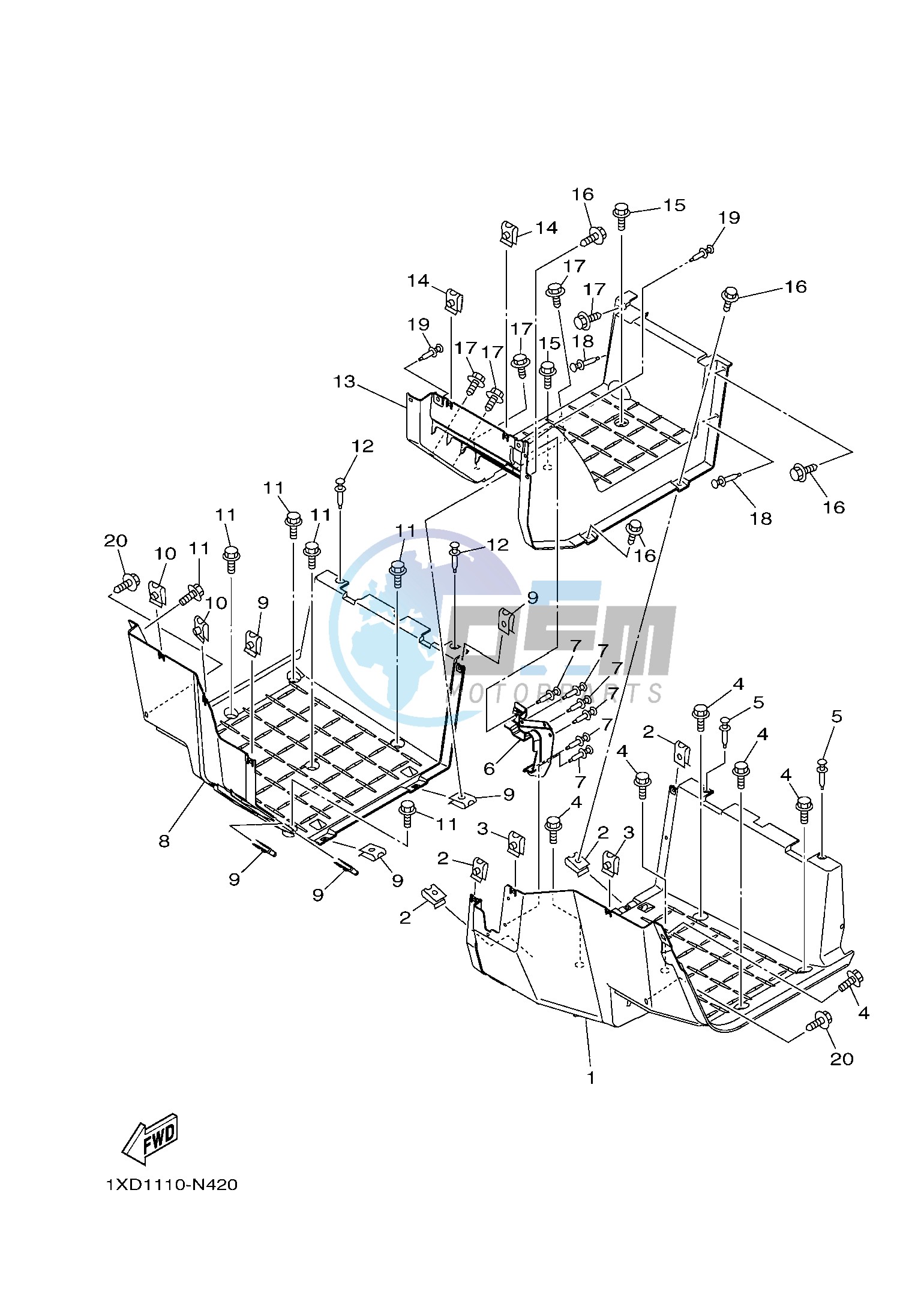 STAND & FOOTREST