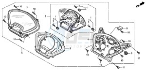 FES150A 125 S-WING drawing SPEEDOMETER (FES1253-5)(FES1503-5)