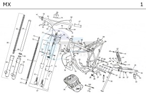 MX 50 drawing CHASSIS