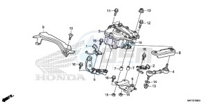 CBR1000S2H 2ED - (2ED) drawing STEERING DAMPER