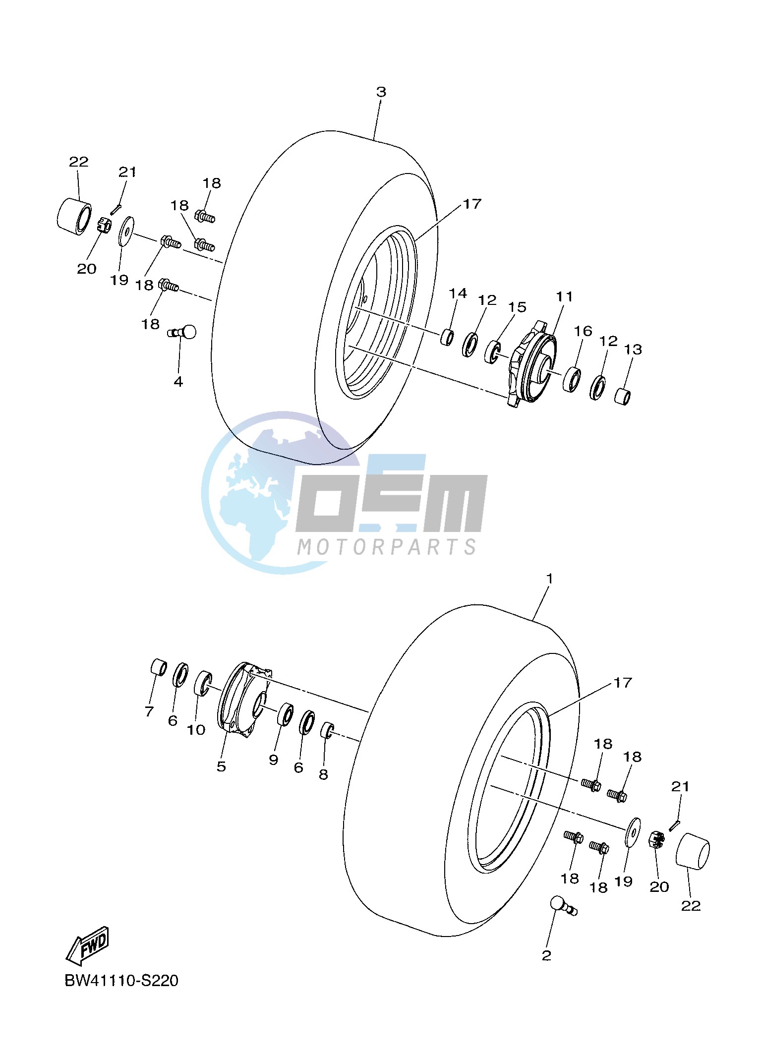 FRONT WHEEL