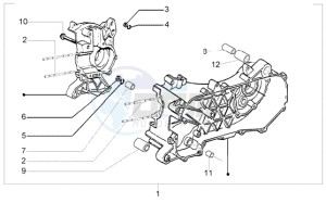 LX 50 2T drawing Crankcase