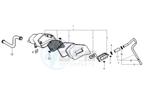 Fly 2T 50 drawing Secondary air system