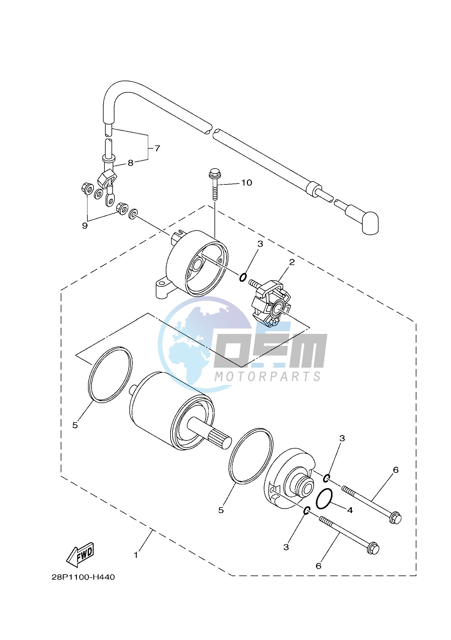 STARTING MOTOR