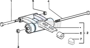 Zip 50 SP H2O Liquid cooling drawing Swinging arm