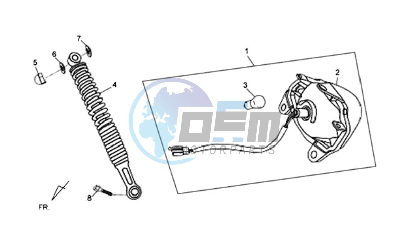 TAIL LIGHT - REAR SUSPENSION