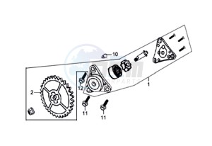 ORBIT II 50 drawing OILPUMP