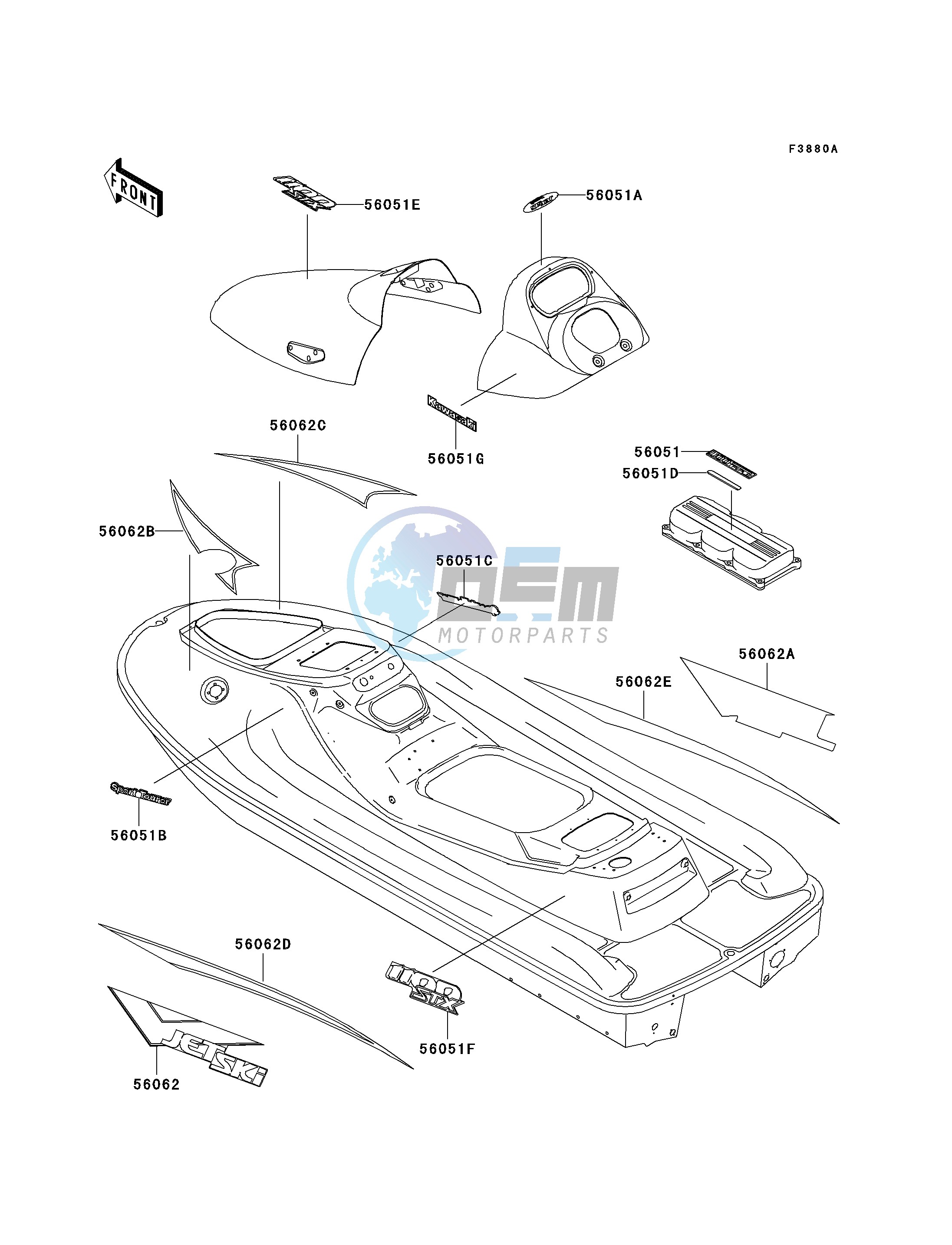 DECALS-- JT1100-B2- -