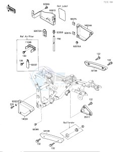 EL 250 B [ELIMINATOR[ (B2-B3) [ELIMINATOR drawing BATTERY CASE