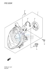 SFV 650 ABS GLADIUS EU drawing HEADLAMP