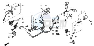 NH80MS drawing WIRE HARNESS/ IGNITION COIL