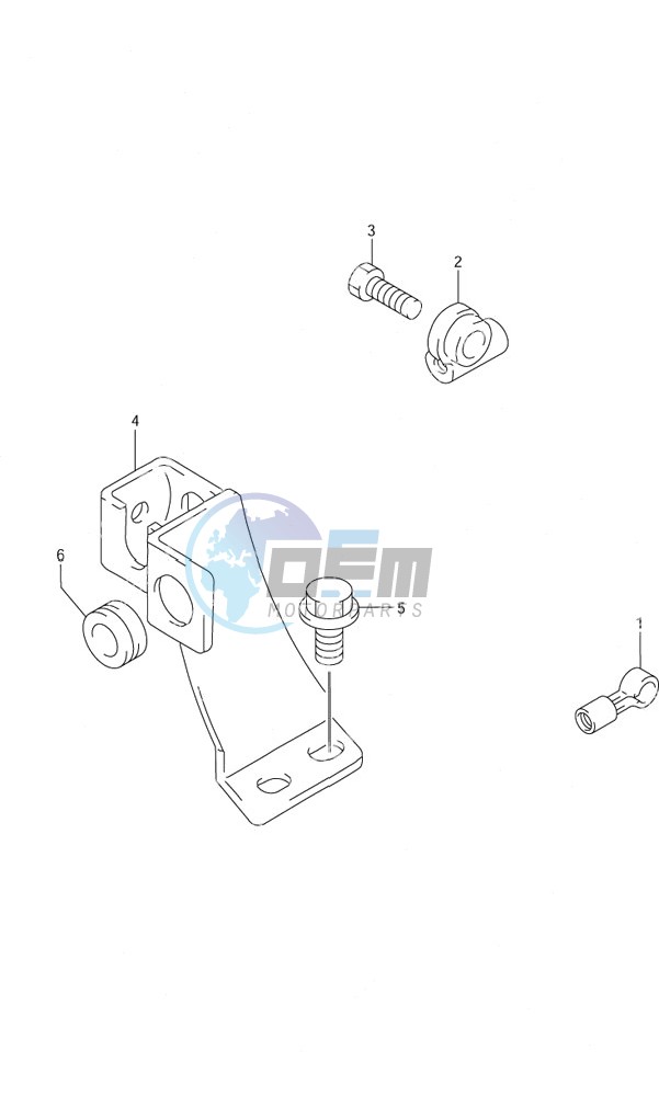 Remocon Cable Holder w/Remote Control