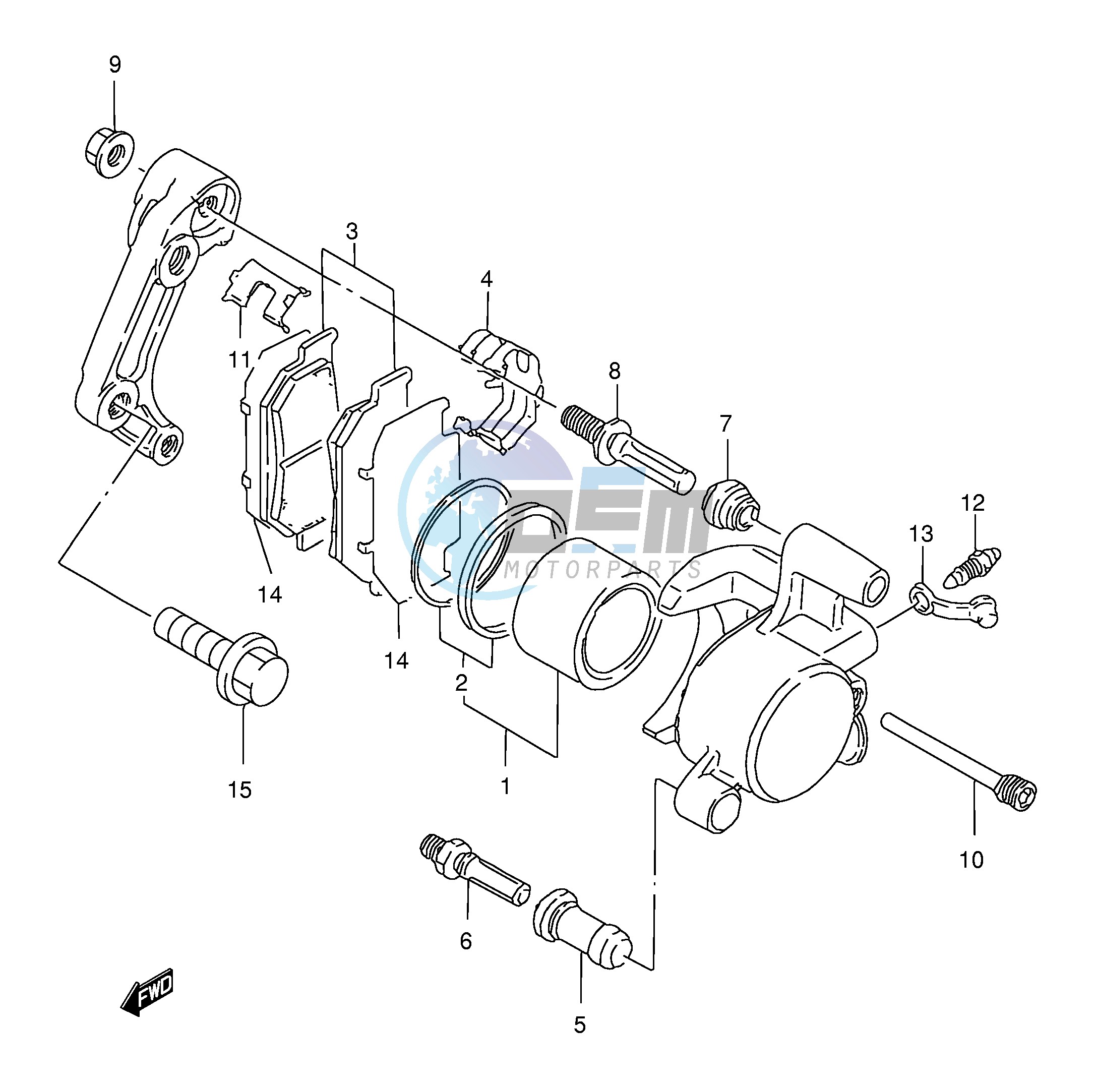 FRONT CALIPER