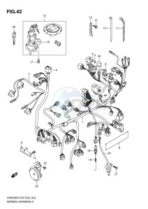 SV650S (E3-E28) drawing WIRING HARNESS (SV650SAK8 SAK9)