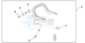 GL18009 Europe Direct - (ED / AB NAV) drawing SPOILER ACCENT TR